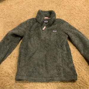 Girls Patagonia 1/4 zip
